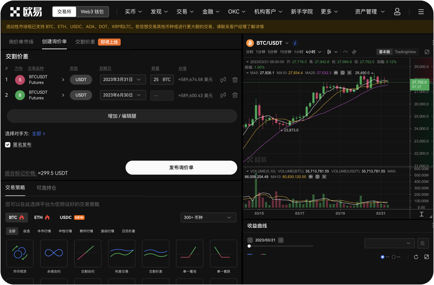 比特币K线图和股票K线图有何不同